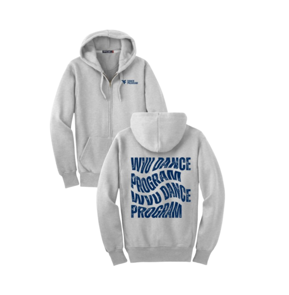 Sport-Tek Super Heavyweight Full-Zip Hooded Sweatshirt -- Athletic Heather