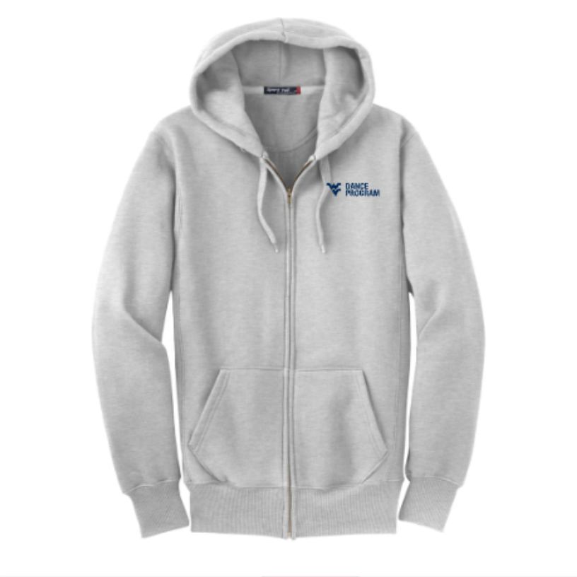 Sport-Tek Super Heavyweight Full-Zip Hooded Sweatshirt -- Athletic Heather