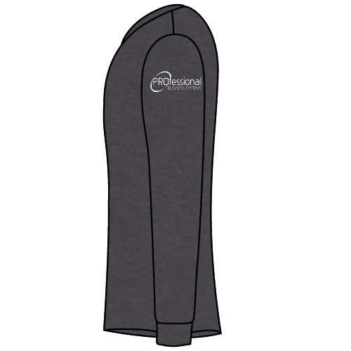 Port and Company Core Fleece Cadet Full-Zip Sweatshirt -- Charcoal