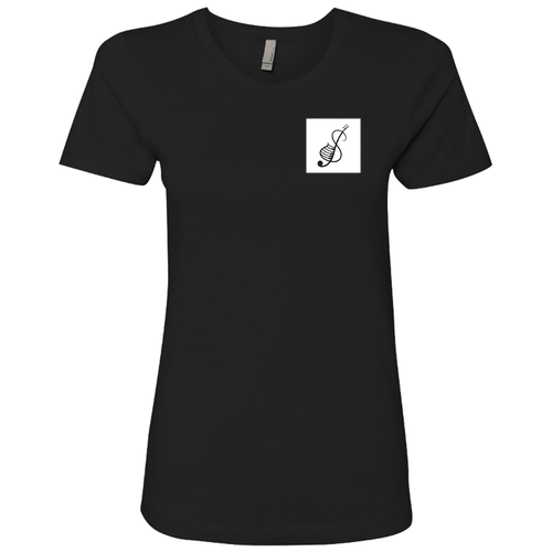 Next Level Womens Tee -- Black