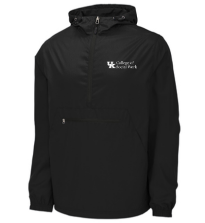 Sport-Tek Packable Anorak Black COSW