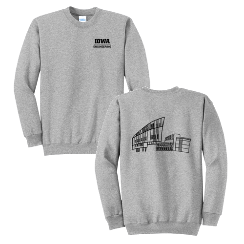 Port and Company Classic Crewneck Sweatshirt -- Athletic Heather