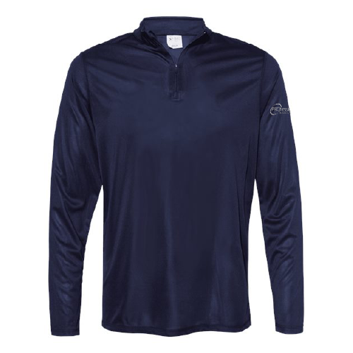 Augusta Attain Quarter Zip Pullover -- Navy