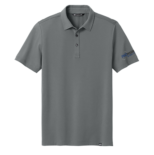 TravisMathew Glenview Solid Polo -- Quiet Shade Grey