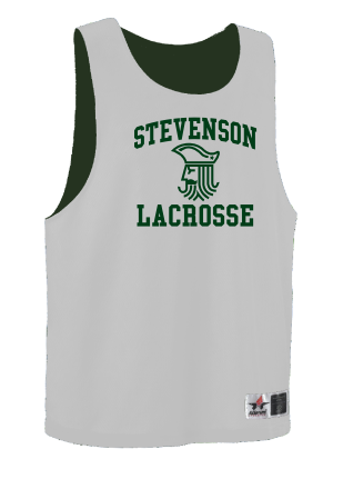 Practice Pinnie -- Forest / White
