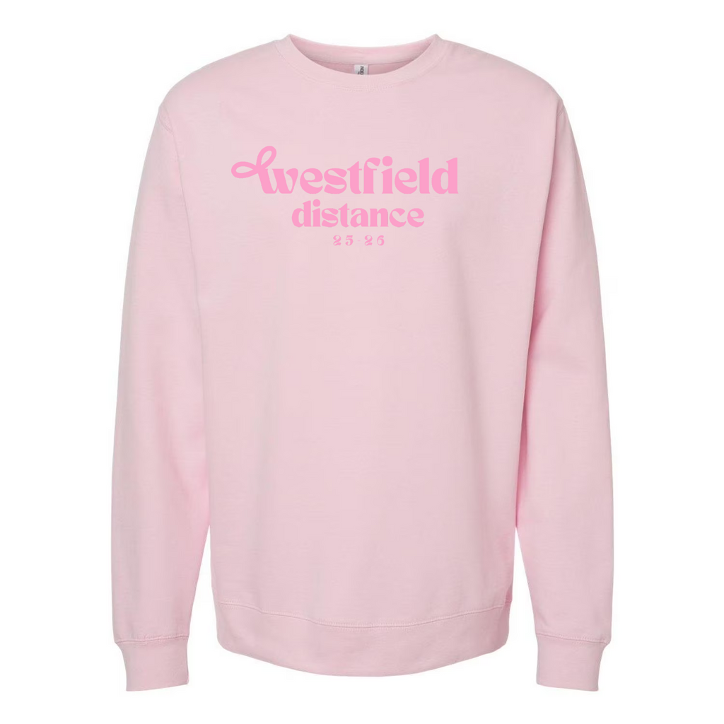 Independent Trading Crewneck Sweatshirt -- Light Pink