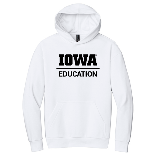 District V.I.T. Heavyweight Fleece Hoodie -- White