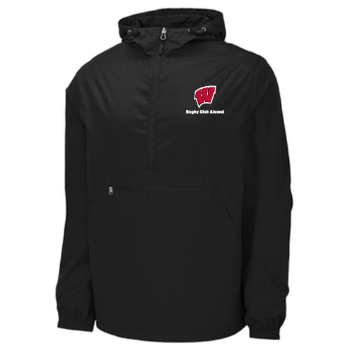 Sport-Tek Packable Anorak -- Black