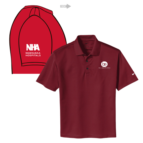 Nike Golf Tech Basic Dri Fit Polo -- Team Red