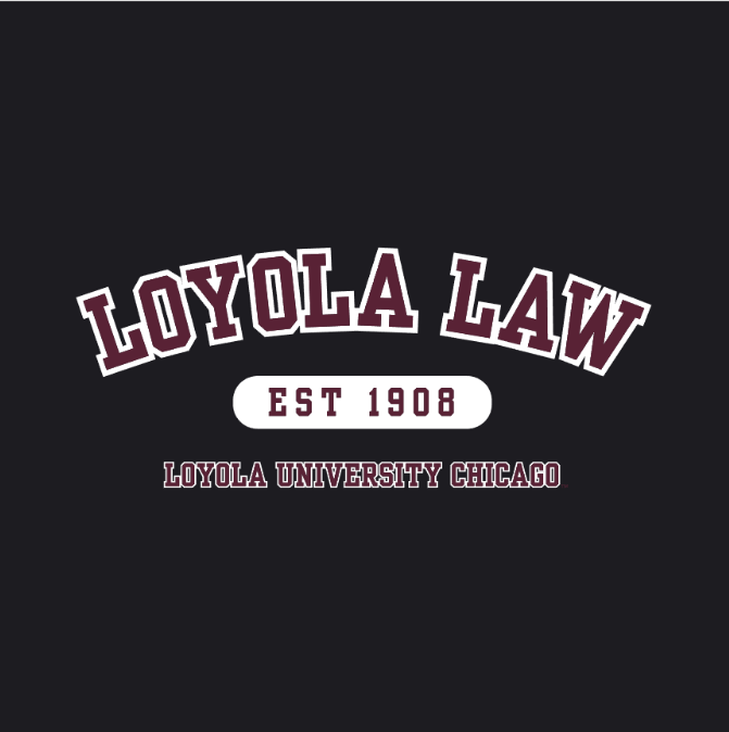 Loyola Law Hoodie -- Black