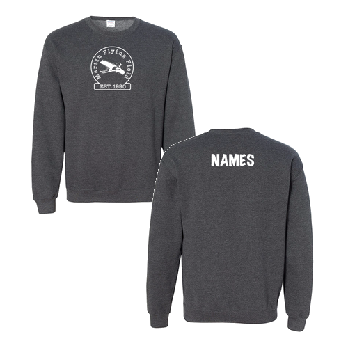 Gildan Heavy Blend Crewneck -- Dark Heather