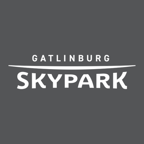 Gatlinburg Skypark Logo 1 White Ink -- Crewneck Sweatshirt Asphalt