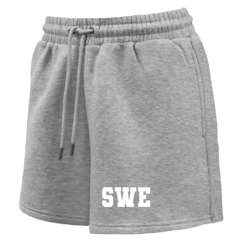 Pennant Womens Fleece Short -- Grey Heather