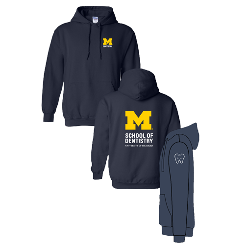 Gildan Heavy Blend Hooded Sweatshirt -- Navy