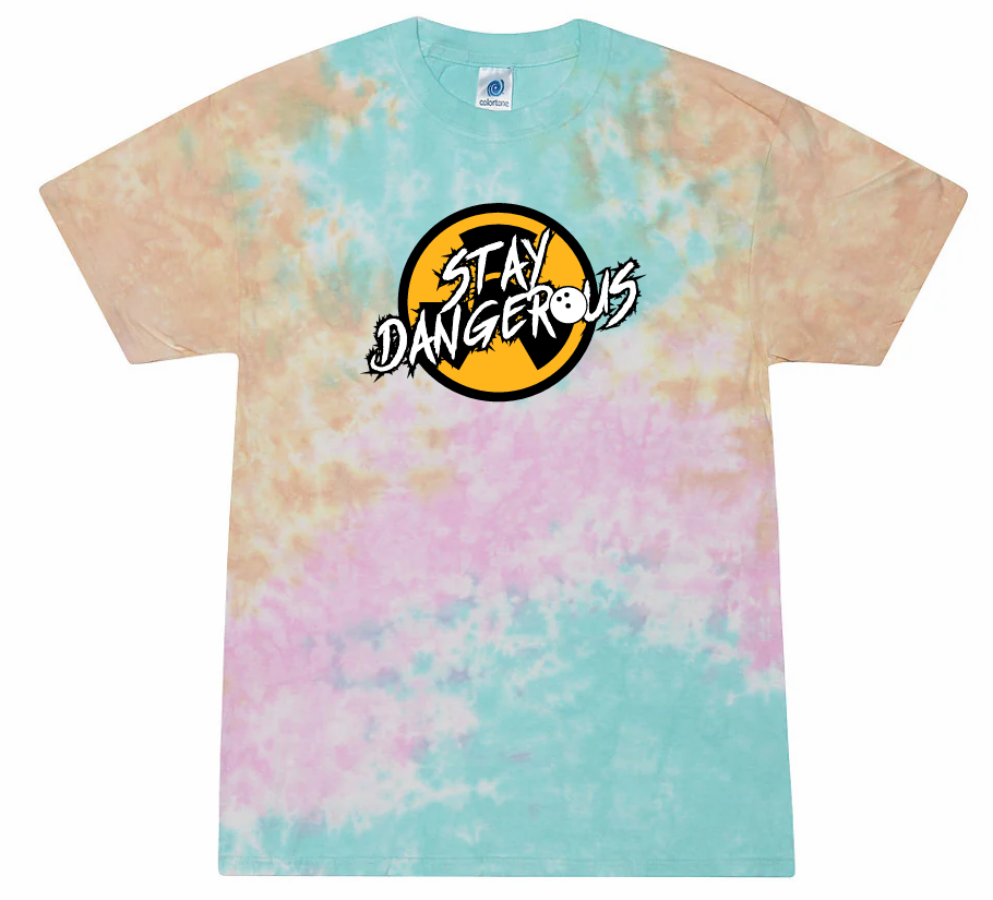 Colortone Unisex Multi-Color Tie-Dyed T-Shirt -- Snow Cone