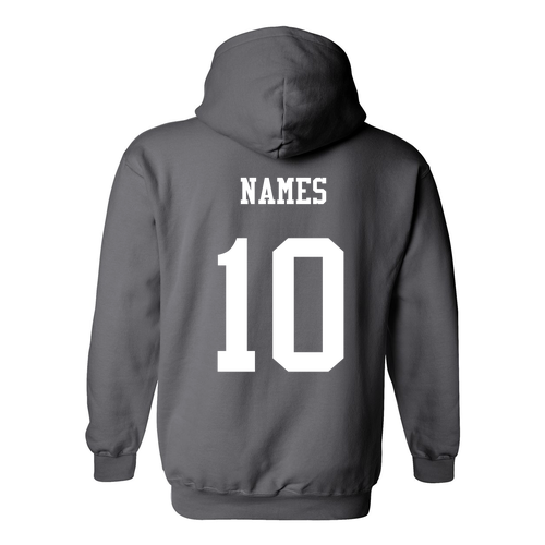 Gildan Heavy Blend Hooded Sweatshirt -- Charcoal