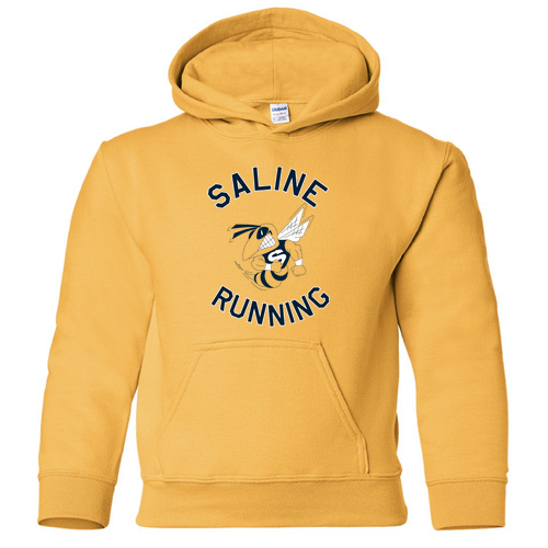 Gildan Heavy Blend Youth Hooded Sweatshirt -- Gold