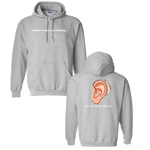 Gildan Heavy Blend Hooded Sweatshirt -- Sport Grey
