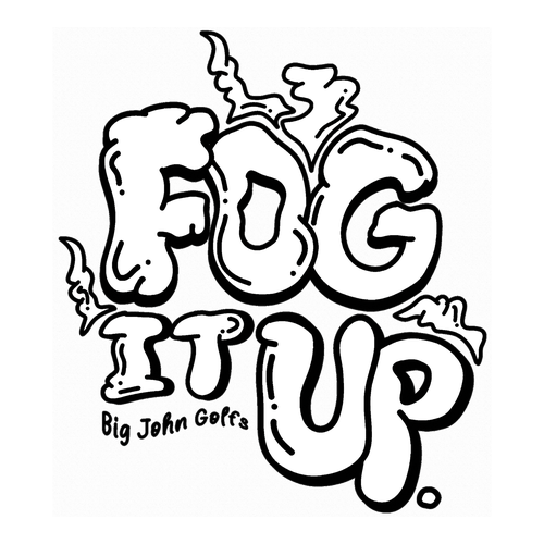 Fog it Up -- White Unisex Hoodie