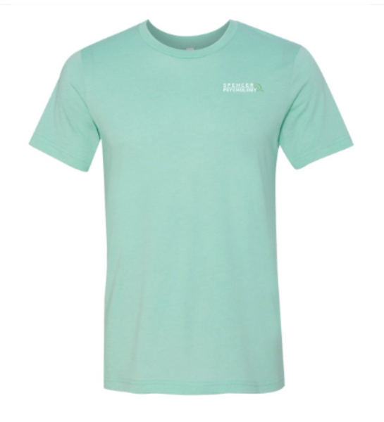Bella Canvas Unisex Heather CVC T-Shirt -- Heather Mint