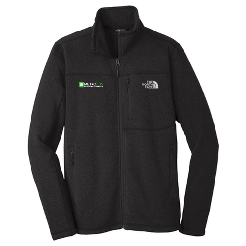 The North Face Sweater Fleece Jacket -- Black Heather