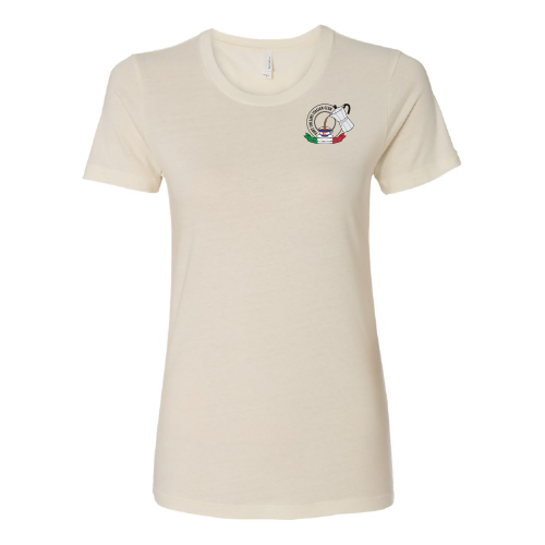 100% Cotton T-shirts -- Women’s styling -- Natural