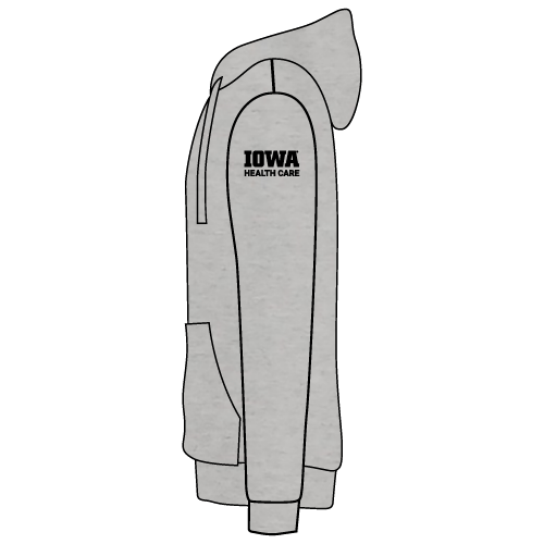 J America Sport Lace Hooded Sweatshirt -- Oxford