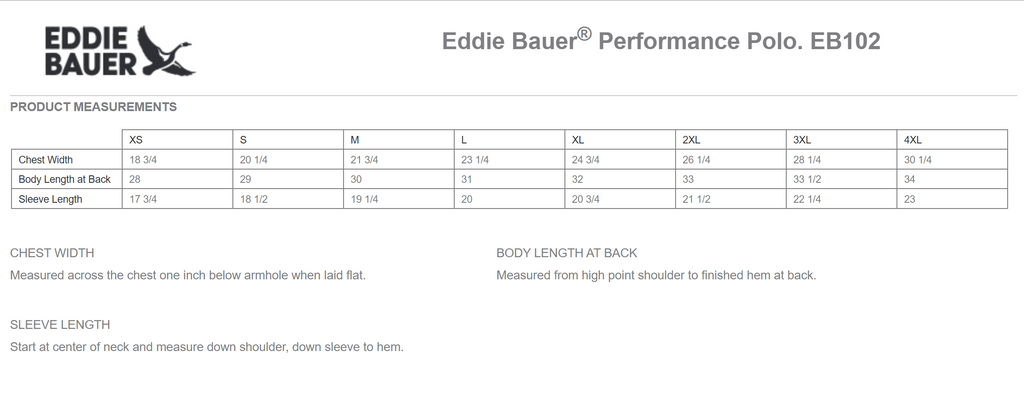 Embroidered Eddie Bauer Performance Polo -- Navy