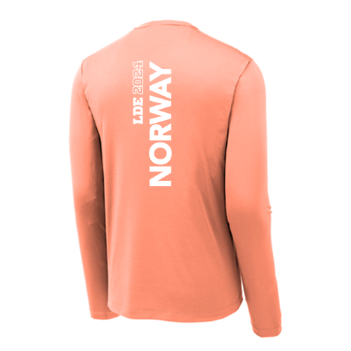 Sport-Tek  Posi-UV Pro Long Sleeve Tee -- Soft Coral