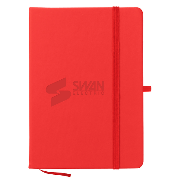 Hit Promo rPET Journal Notebook -- Fsc Recycled Red, Swan