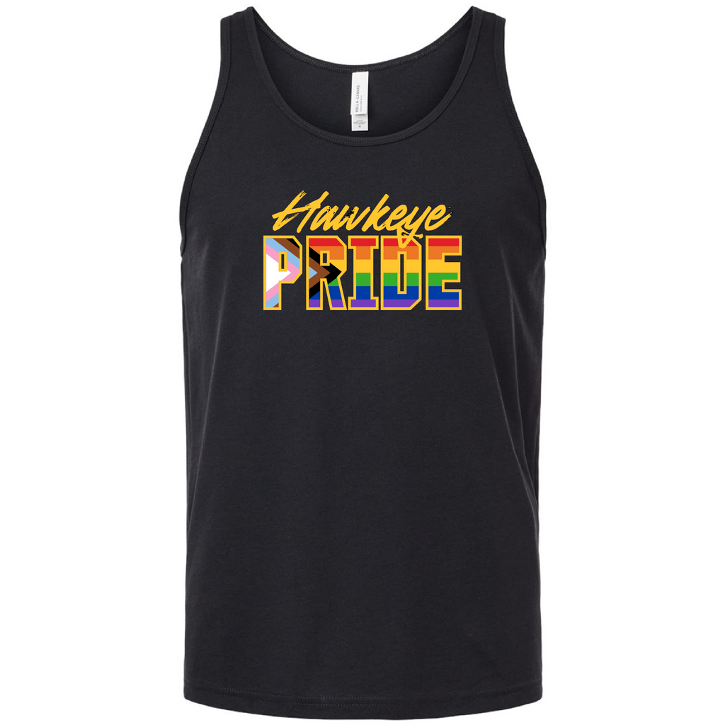 BELLA+CANVAS Unisex Heather CVC Tank -- Solid Black Blend