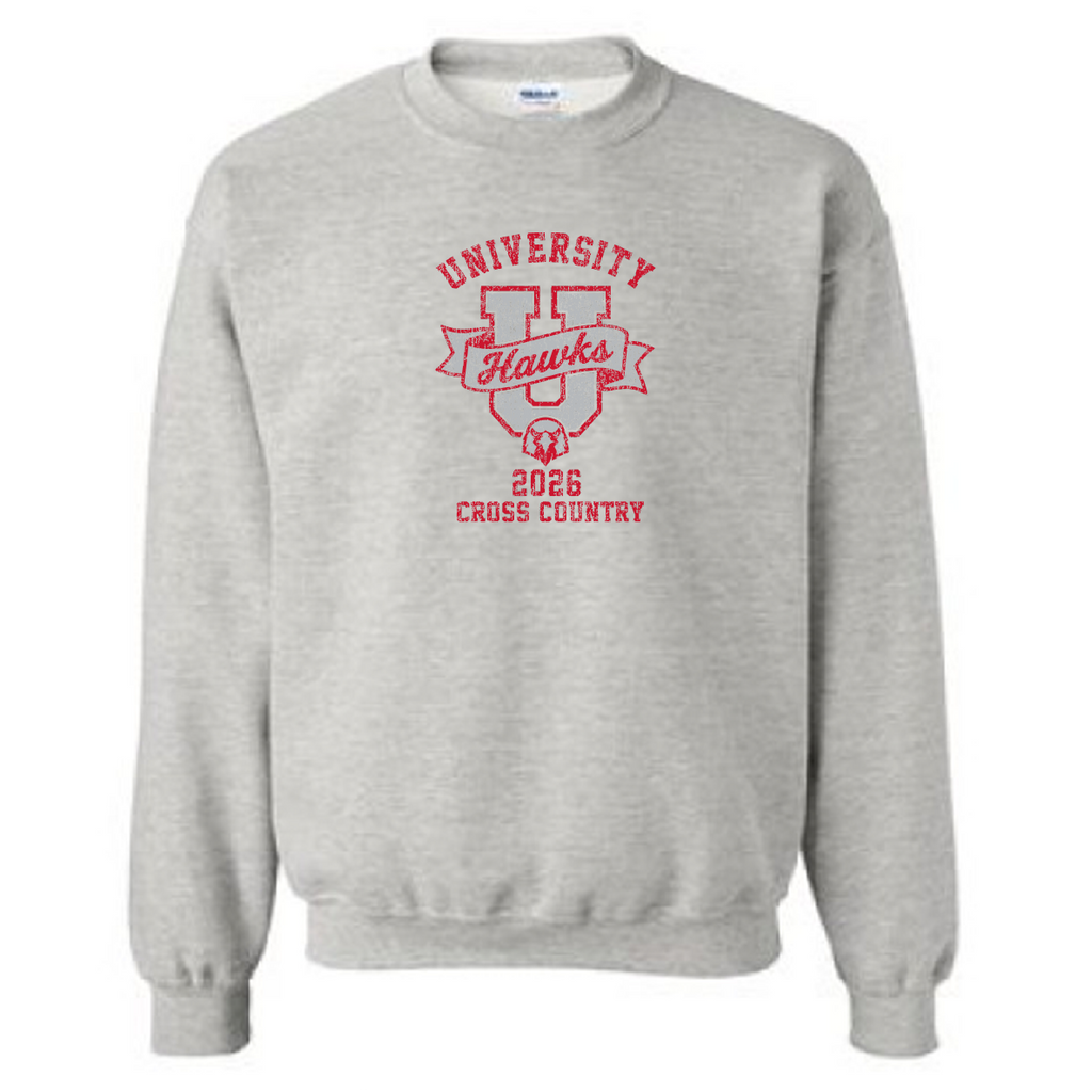 Gildan Heavy Blend Crew Neck Sweatshirt -- Ash