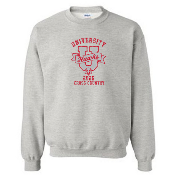 Gildan Heavy Blend Crew Neck Sweatshirt -- Ash