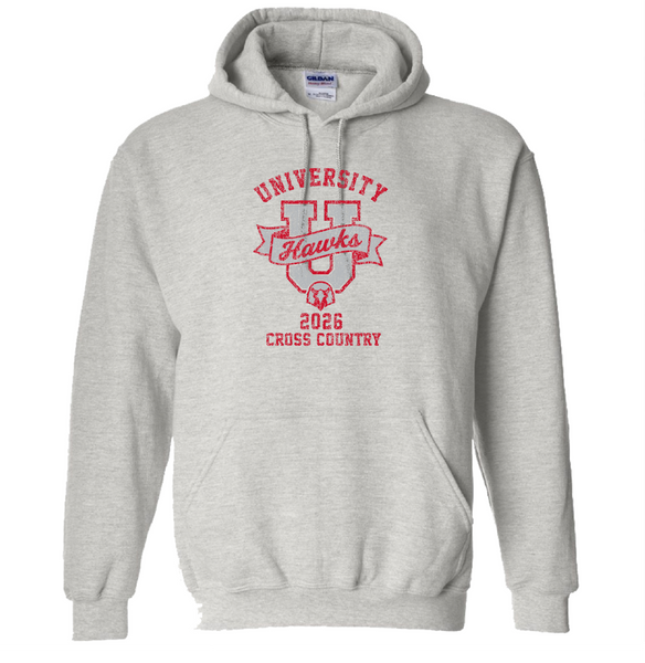 Gildan Heavy Blend Hooded Sweatshirt -- Ash