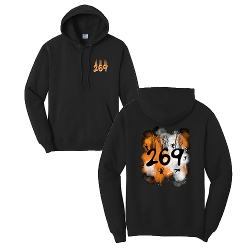 Port & Company Hooded Sweatshirt -- Jet Black