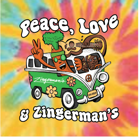 Colortone Multi-Color Tie-Dyed T-Shirt -- Aurora