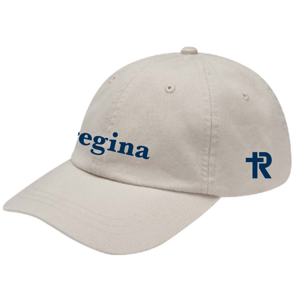 Regina Mini Lowercase Adams 6 Panel Washed Pigment Dyed Hat -- Ivory