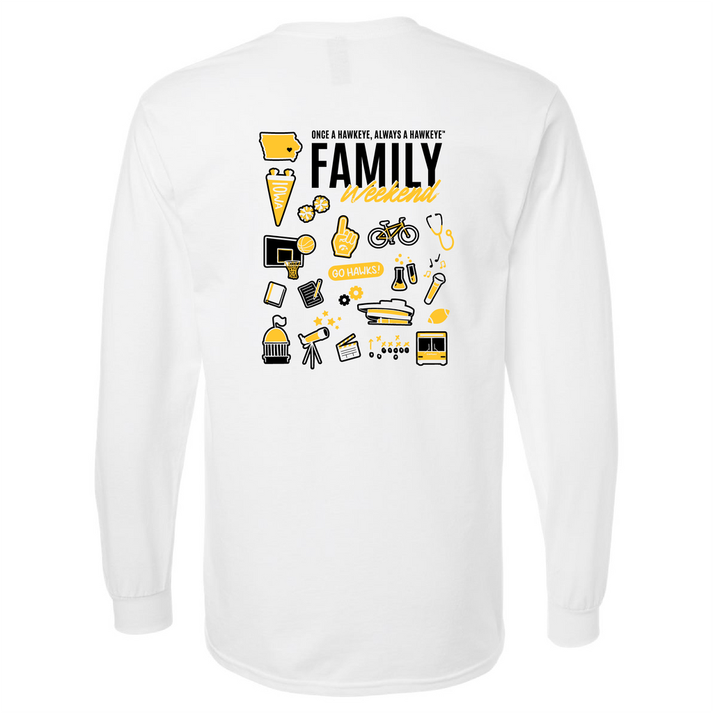 Gildan Ultra Cotton Longsleeve Basic T-Shirt -- White
