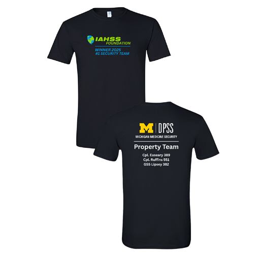 Gildan SoftStyle T-Shirt -- Black, MMS Property