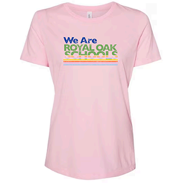 Bella Canvas Ladies' Relaxed Jersey Short Sleeve Tee -- Pink