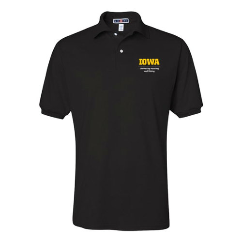 Jerzees 50/50 Jersey Sport Shirt -- Black