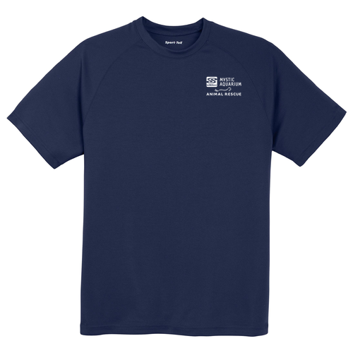 Mystic Aquarium Animal Rescue Program T-Shirt (True Navy)