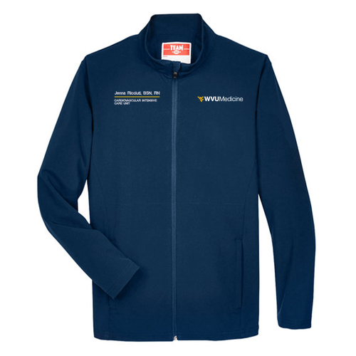Embroidered Team 365 Mens Leader Soft Shell Jacket -- Sport Dark Navy
