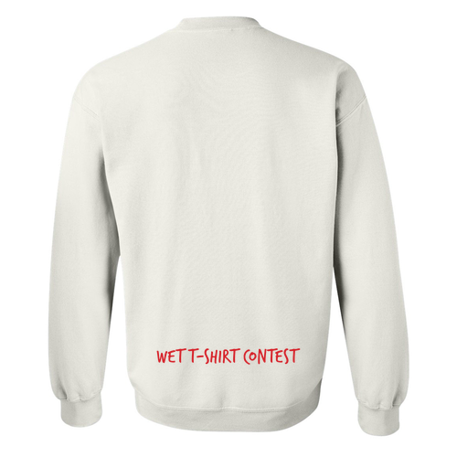 Gildan Heavy Blend Crew Neck Sweatshirt -- White