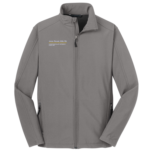 Port Authority Core Soft Shell Jacket -- Deep Smoke