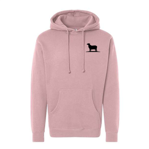 Independent Trading -- Hooded Pullover Sweatshirt -- Dusty Pink
