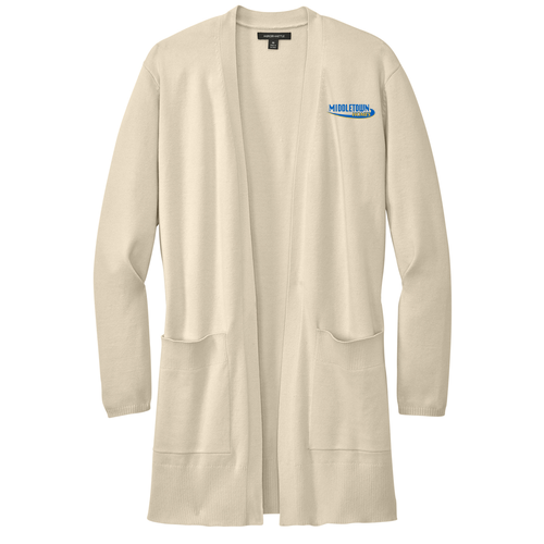 Mercer+Mettle Women's Open Front Cardigan Sweater -- Birch