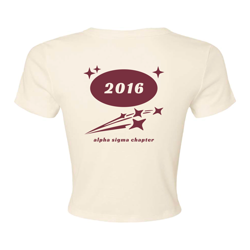 BELLA+CANVAS Women’s Micro Rib Baby Tee -- Solid Natural Blend