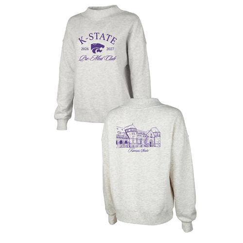 Script Pre-Med Women's Mock Neck Sweatshirt