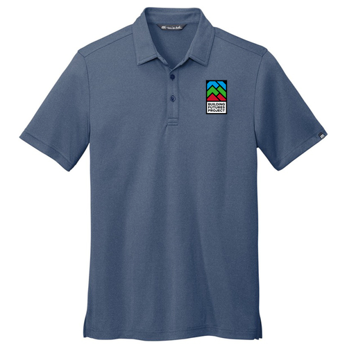 [HIDE] TravisMathew Coto Performance Polo -- Vintage Indigo / Black
